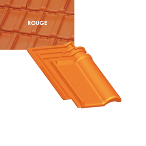 DEMI TUILE RENAISSANCE ROUGE